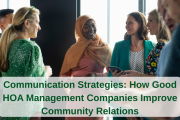 Communication Strategies: How Good HOA Management Companies Improve Community Relations