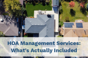 HOA Management Services: What's Actually Included