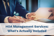 HOA Management Services: What's Actually Included